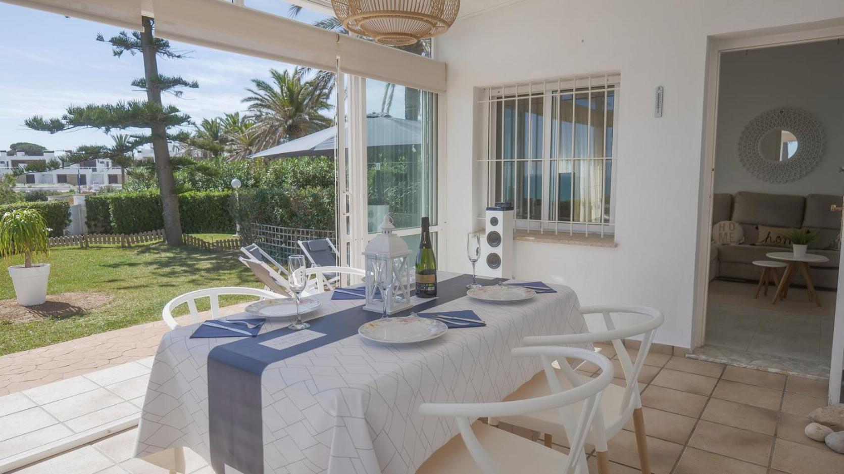 Вилла Casa Vesalia A 1A Linea De Mar Con Aa Y Wi-Fi. Винарос Экстерьер фото