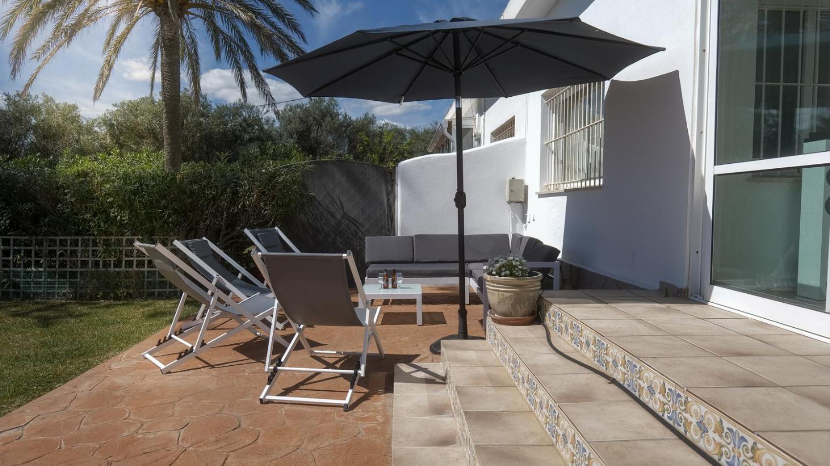 Вилла Casa Vesalia A 1A Linea De Mar Con Aa Y Wi-Fi. Винарос Экстерьер фото